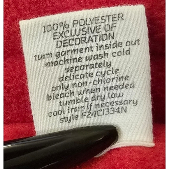 Starting Out Infant Red Pea Coat size 9 months - Picture 6 of 6